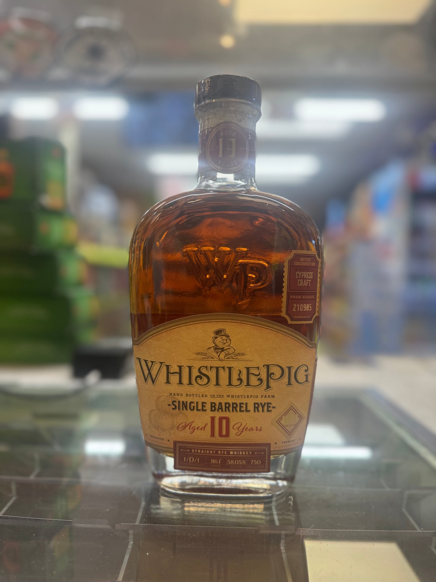 Whistlepig 10 Year Single Barrel “The Juggernaut Monarch”