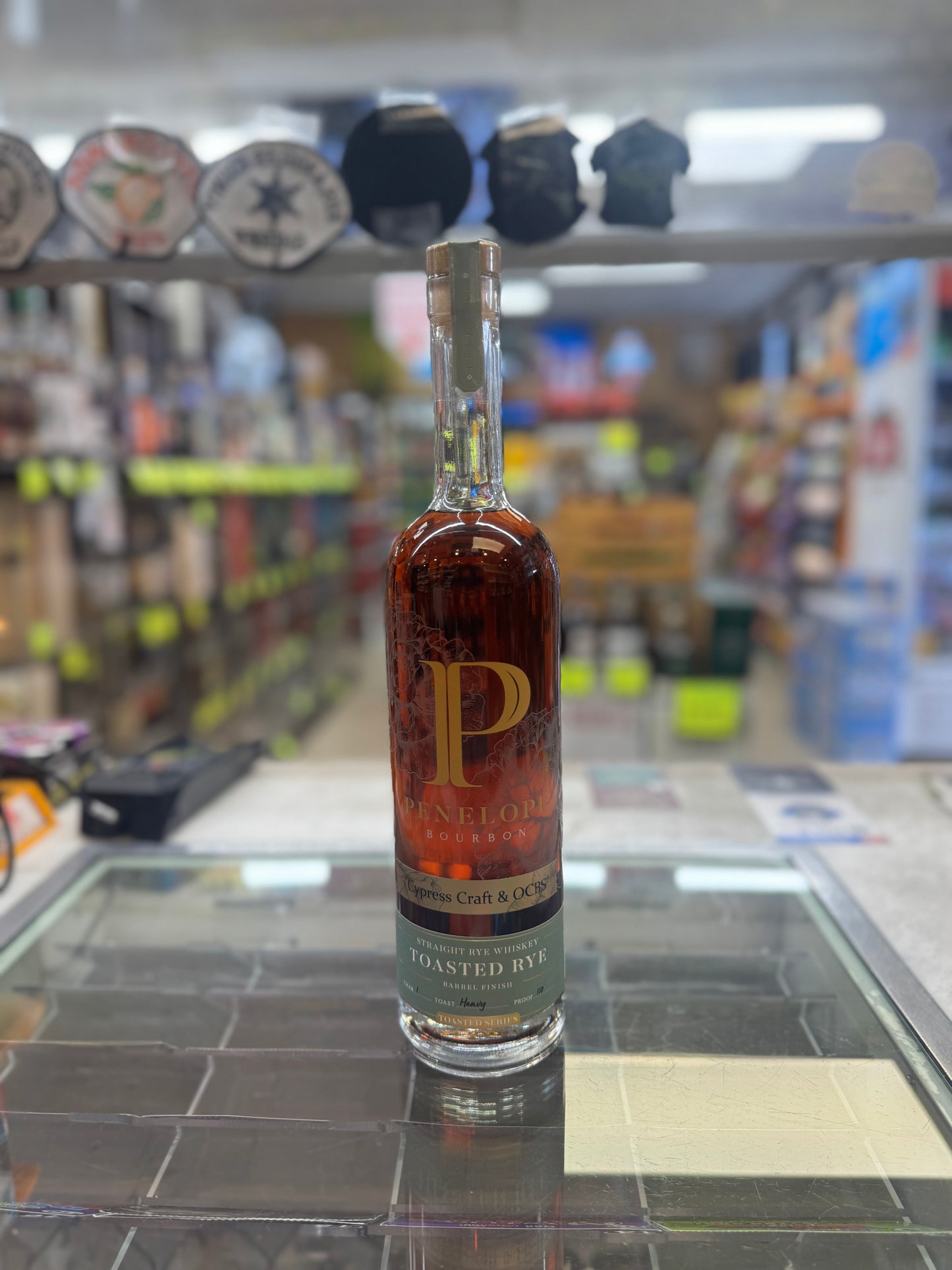 Penelope Single Barrel Toasted Rye "Cypress Craft & OCBS" 110 Proof