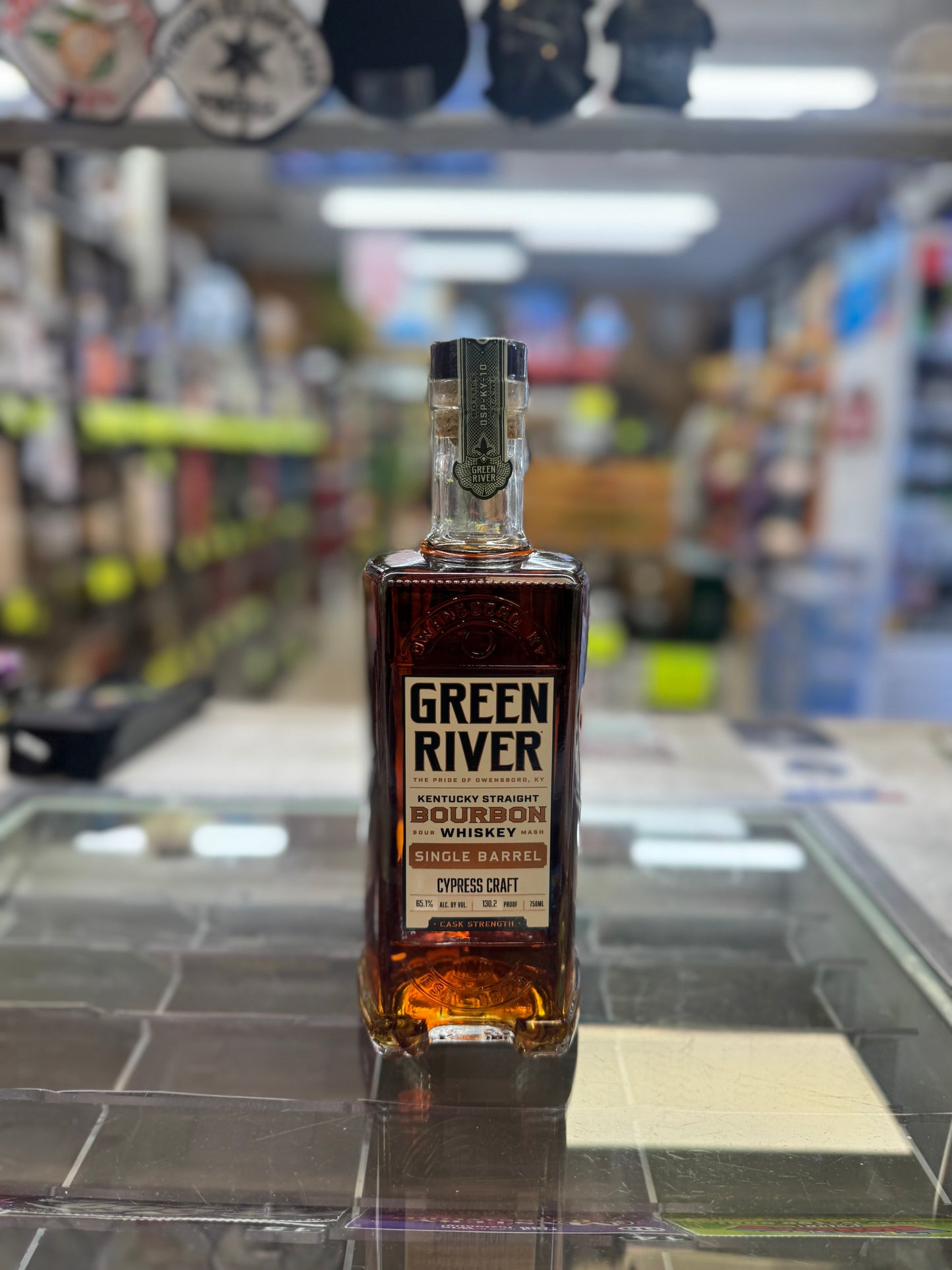 Green River Single Barrel Bourbon "Cypress Craft" 130.2 Proof