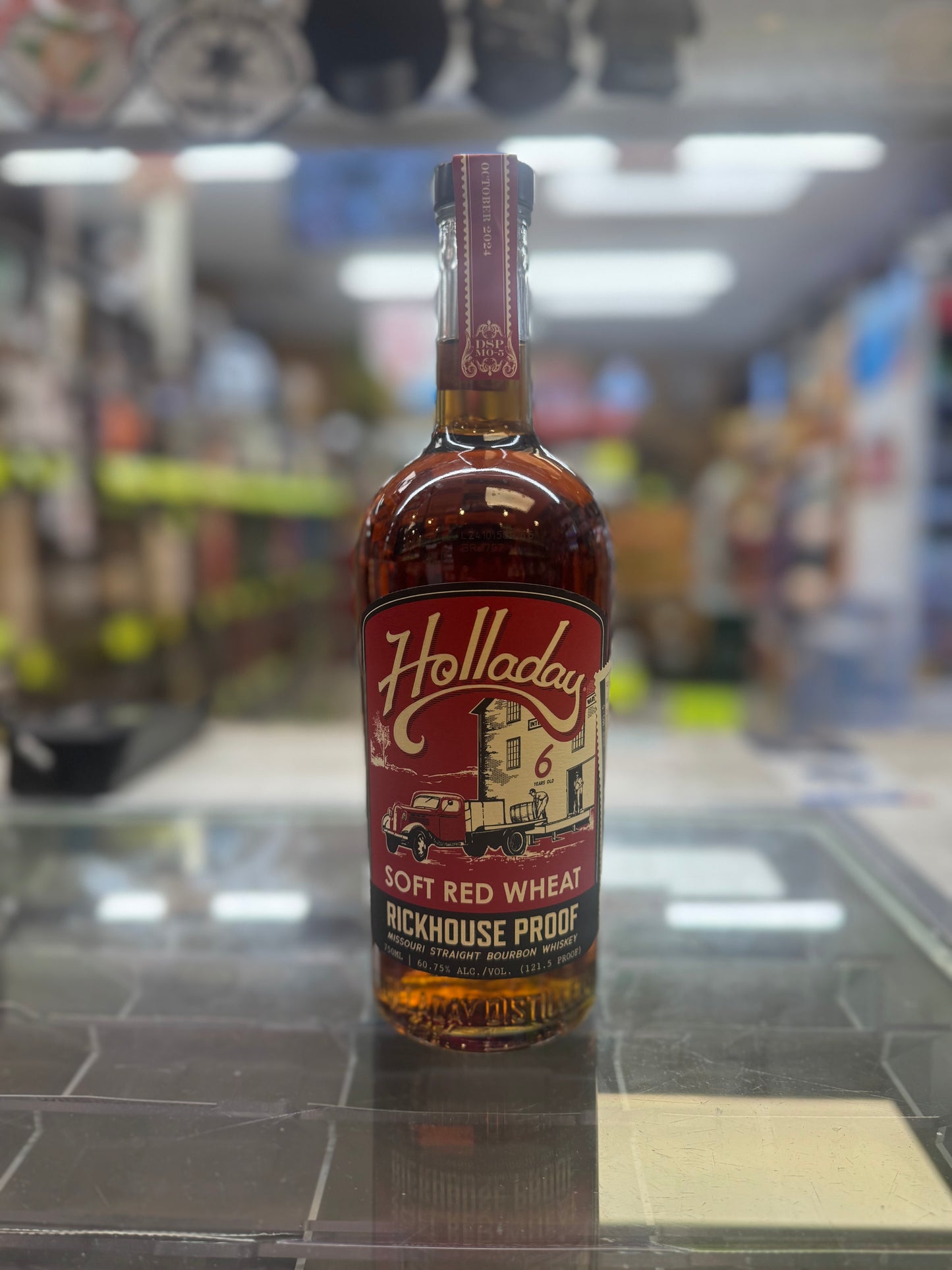 Holladay Soft Red Wheat Rickhouse Proof (121.5 Proof)