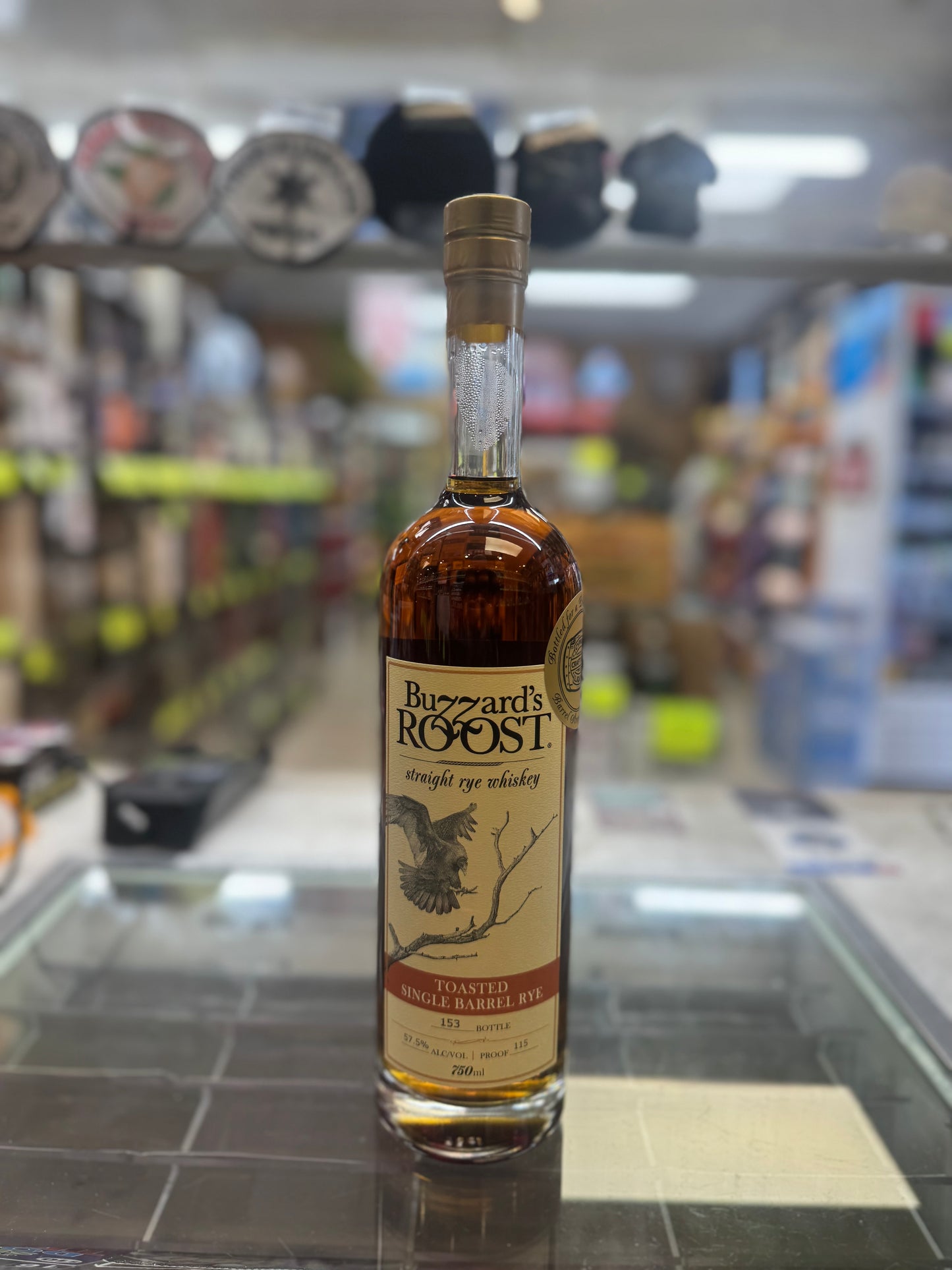 Buzzard's Roost Toasted Single Barrel Rye Whiskey (Kentucky Bourbon Fest/Bourbon & Bogeys)