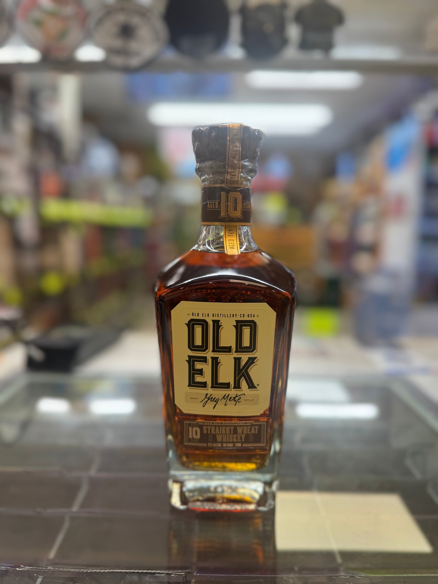 Old Elk 10 Year Straight Wheat Whiskey