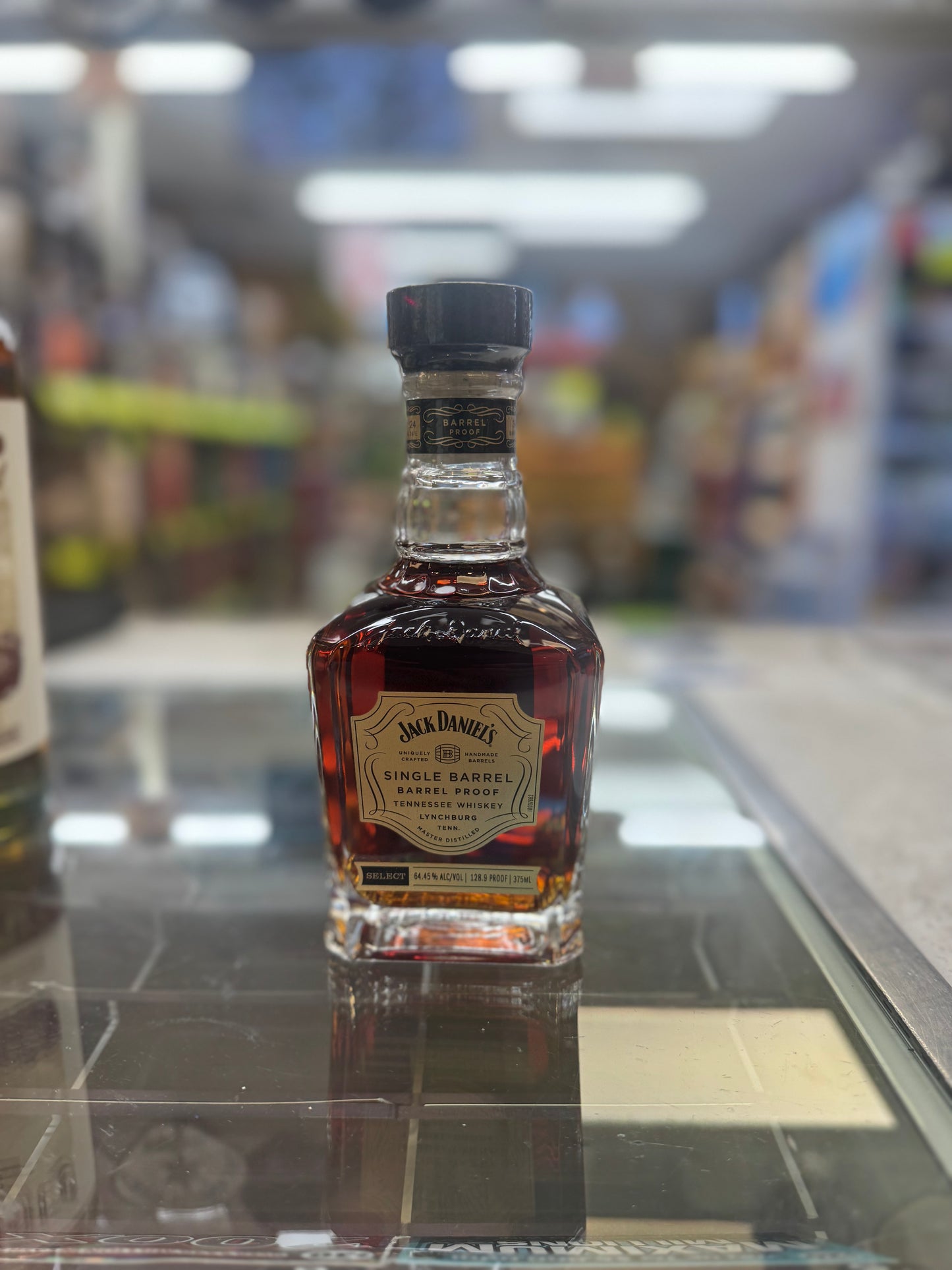 Jack Daniels Single Barrel Barrel Proof Whiskey 375mL