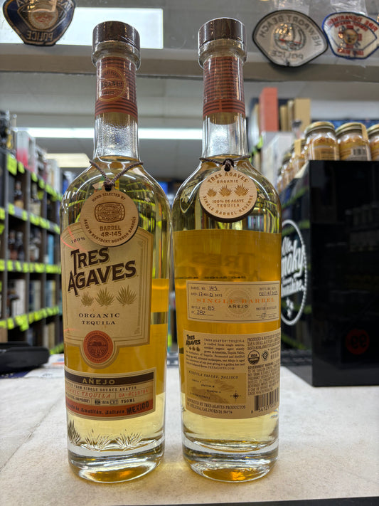 Tres Agaves Anejo Single Barrel Select 750 ml