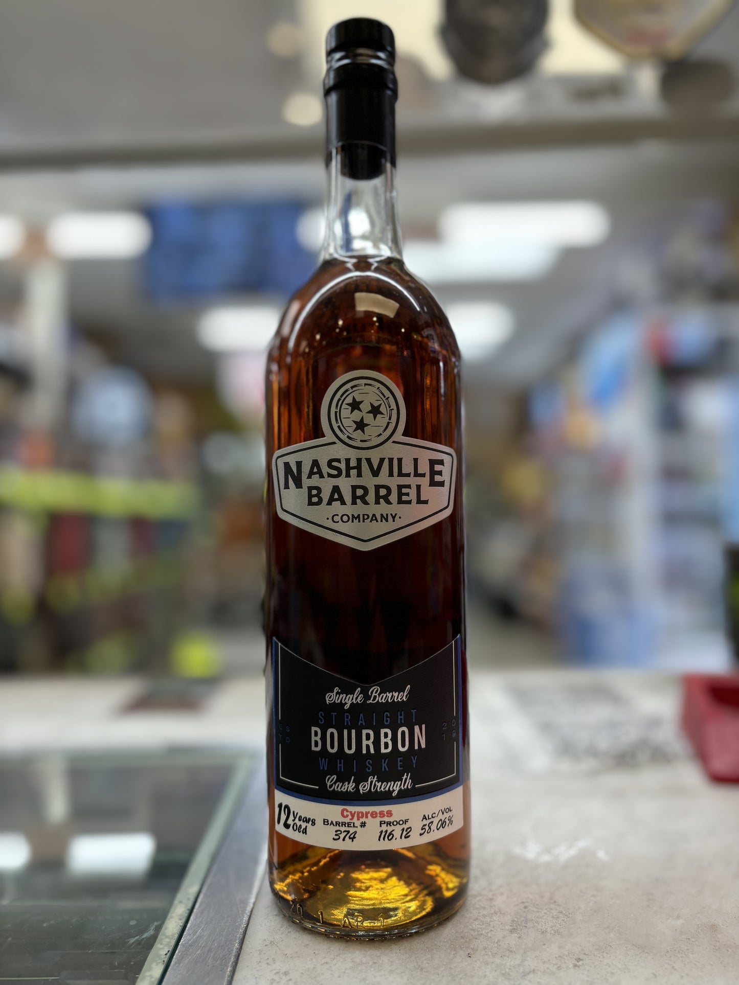 Nashville Barrel Company Single Barrel Select Bourbon 750 ml