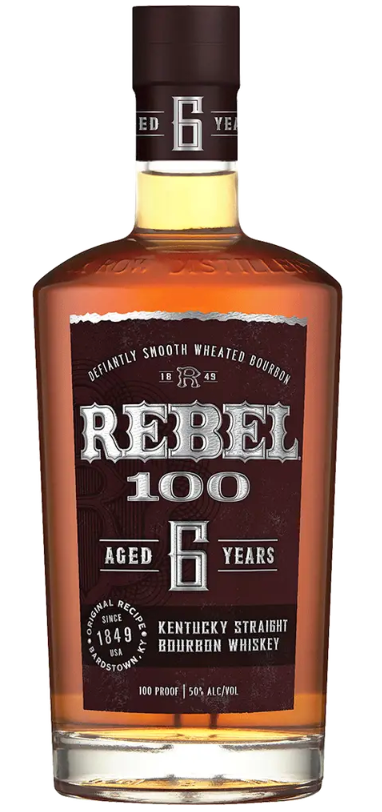 Rebel Kentucky Straight Bourbon Whiskey 100 Proof 6 Year