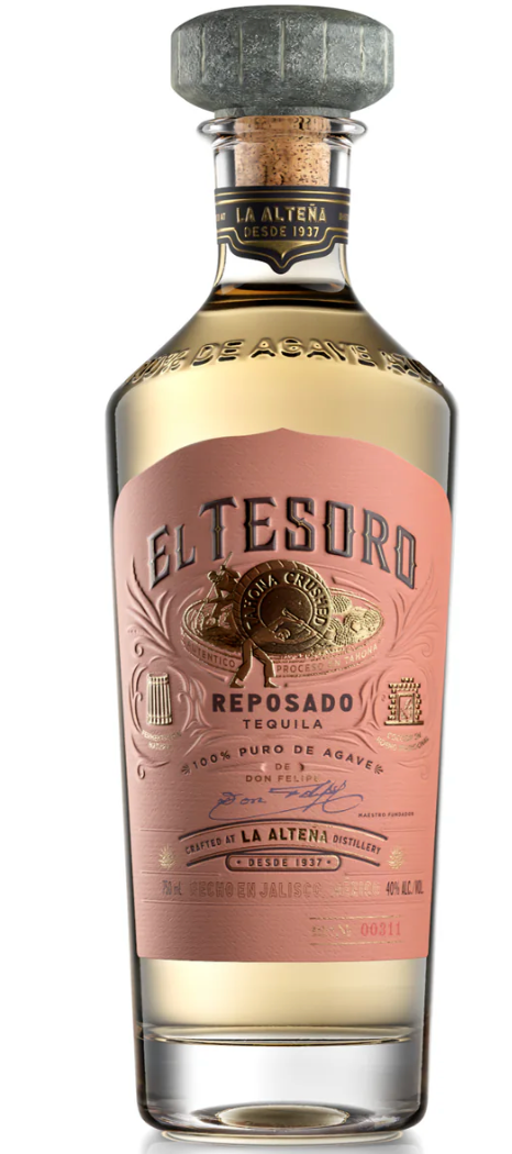 El Tesoro Reposado Tequila 750ml