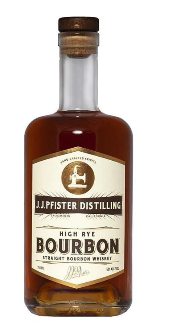 J. J. Pfister High Rye Bourbon Whiskey 750 ml