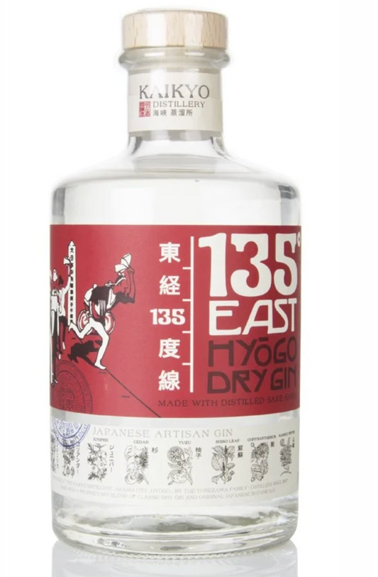 135 East Hyogo Dry Gin 750 ml