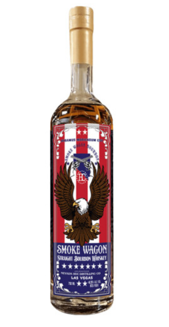 Smoke Wagon Bourbon Whiskey July 4th Edition 750 ml