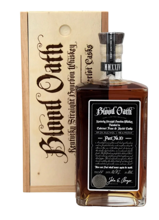 Blood Oath cabernet Franc & Merlot Casks 750 ml