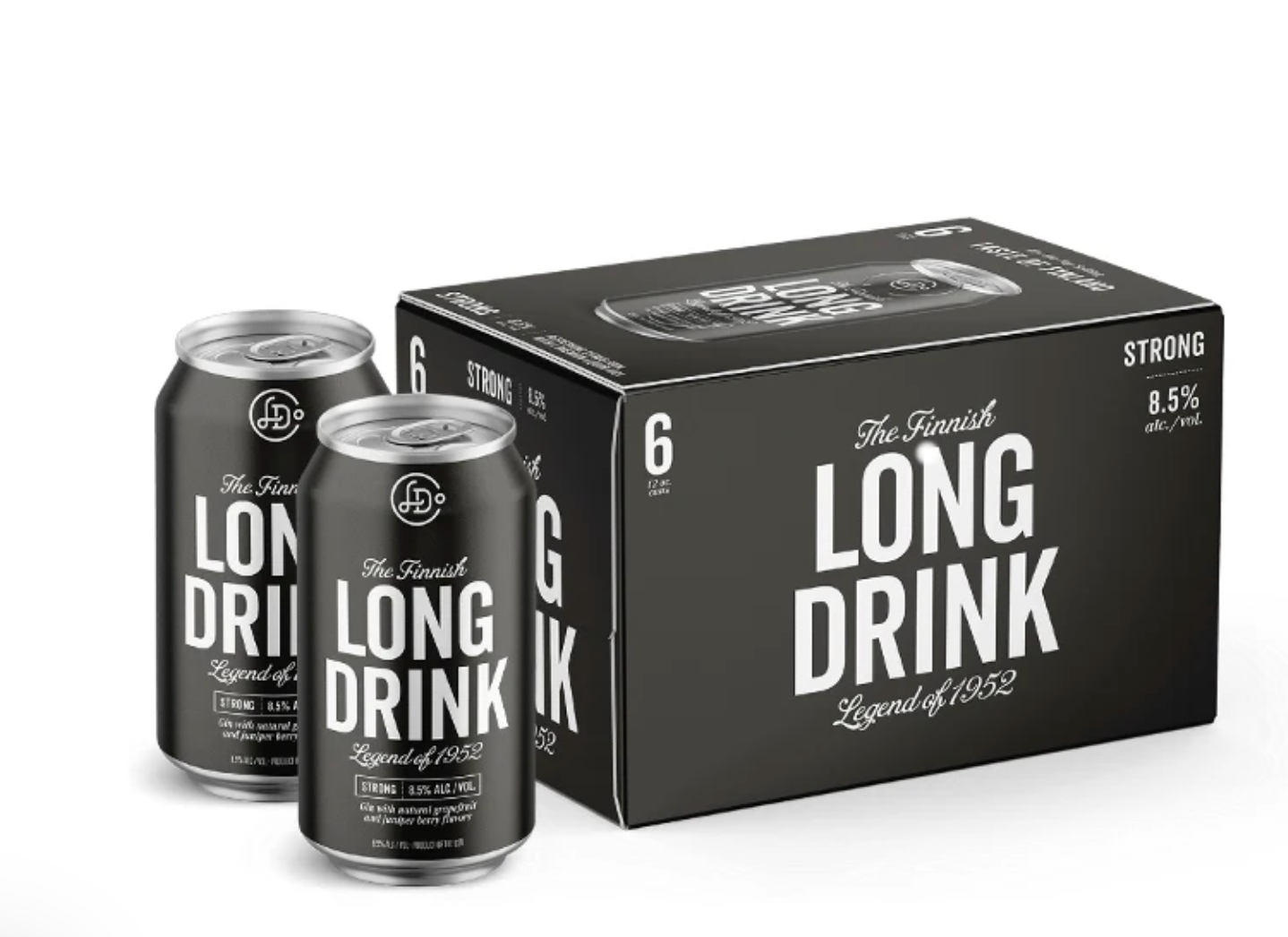 The Finish Long drink strong citrus cocktail 6 pk 12oz cans