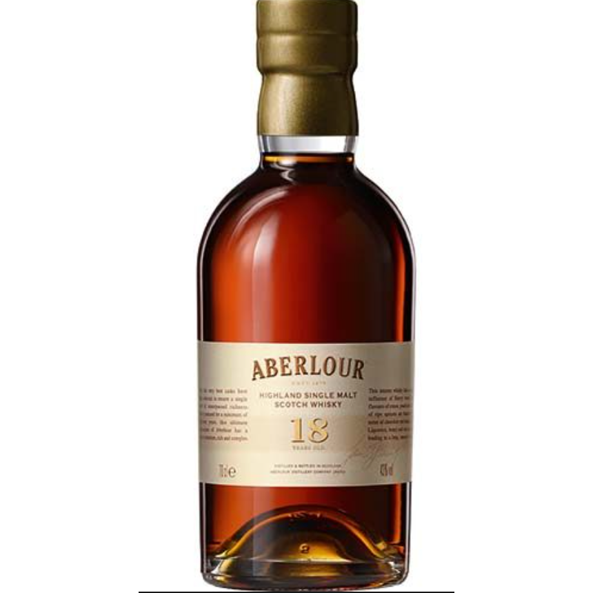 Aberlour 18 Year Old Whiskey