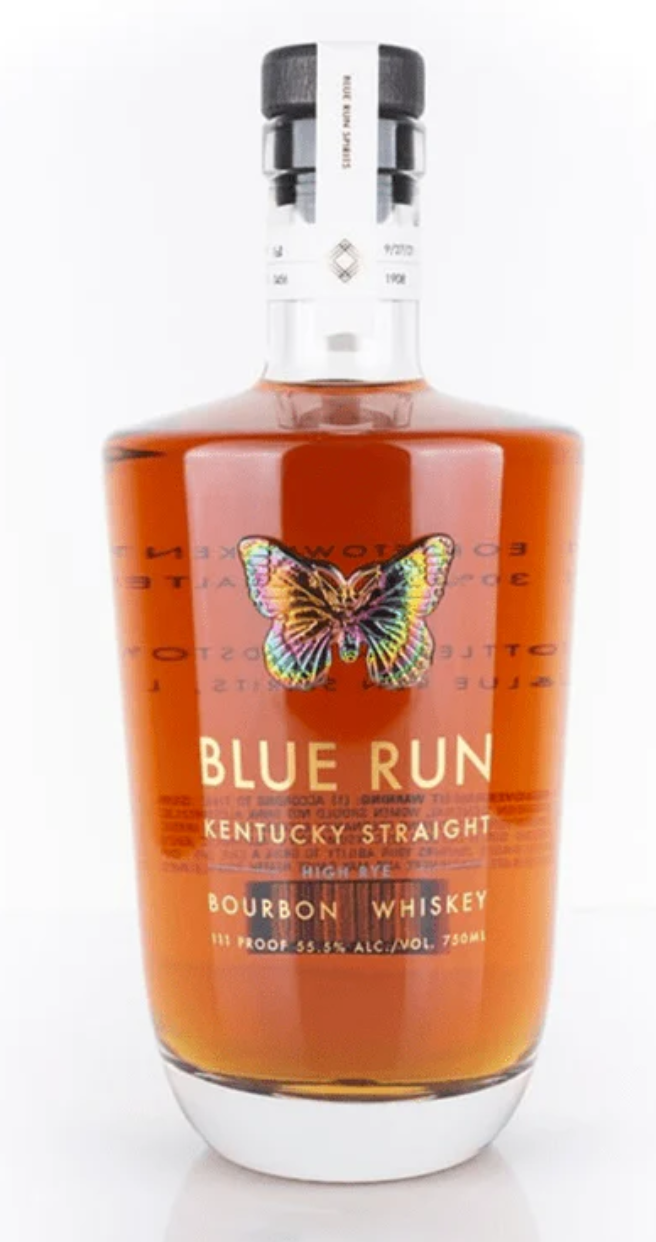 Blue Run High Rye Bourbon (111 Proof) 750 ml