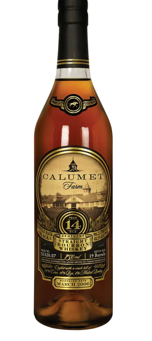 Calumet Farm 14 Year Old Kentucky Straight Bourbon