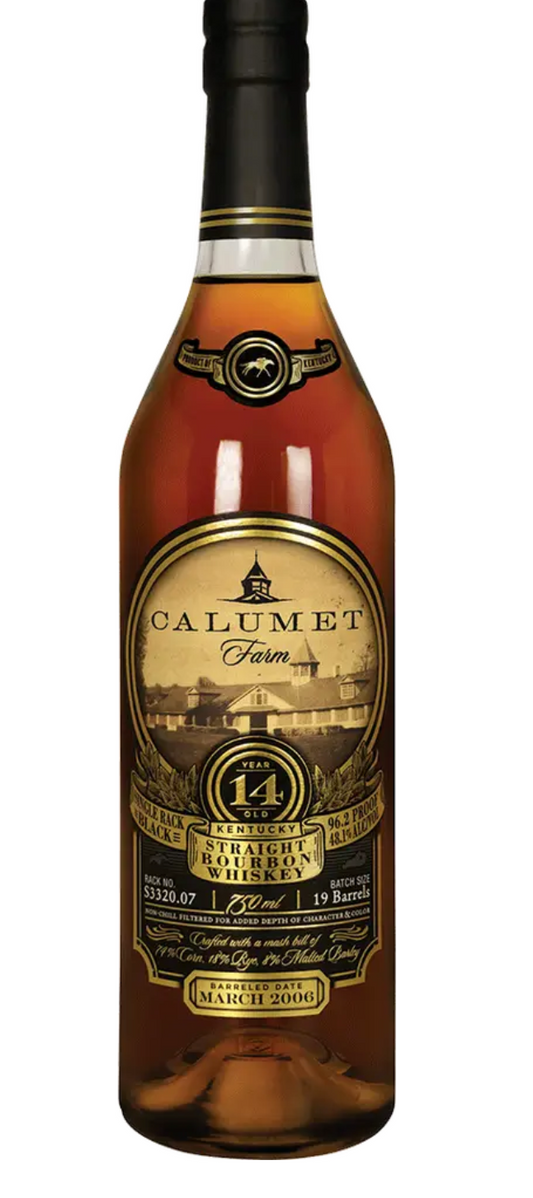 Calumet Farm 14 Year Old Kentucky Straight Bourbon