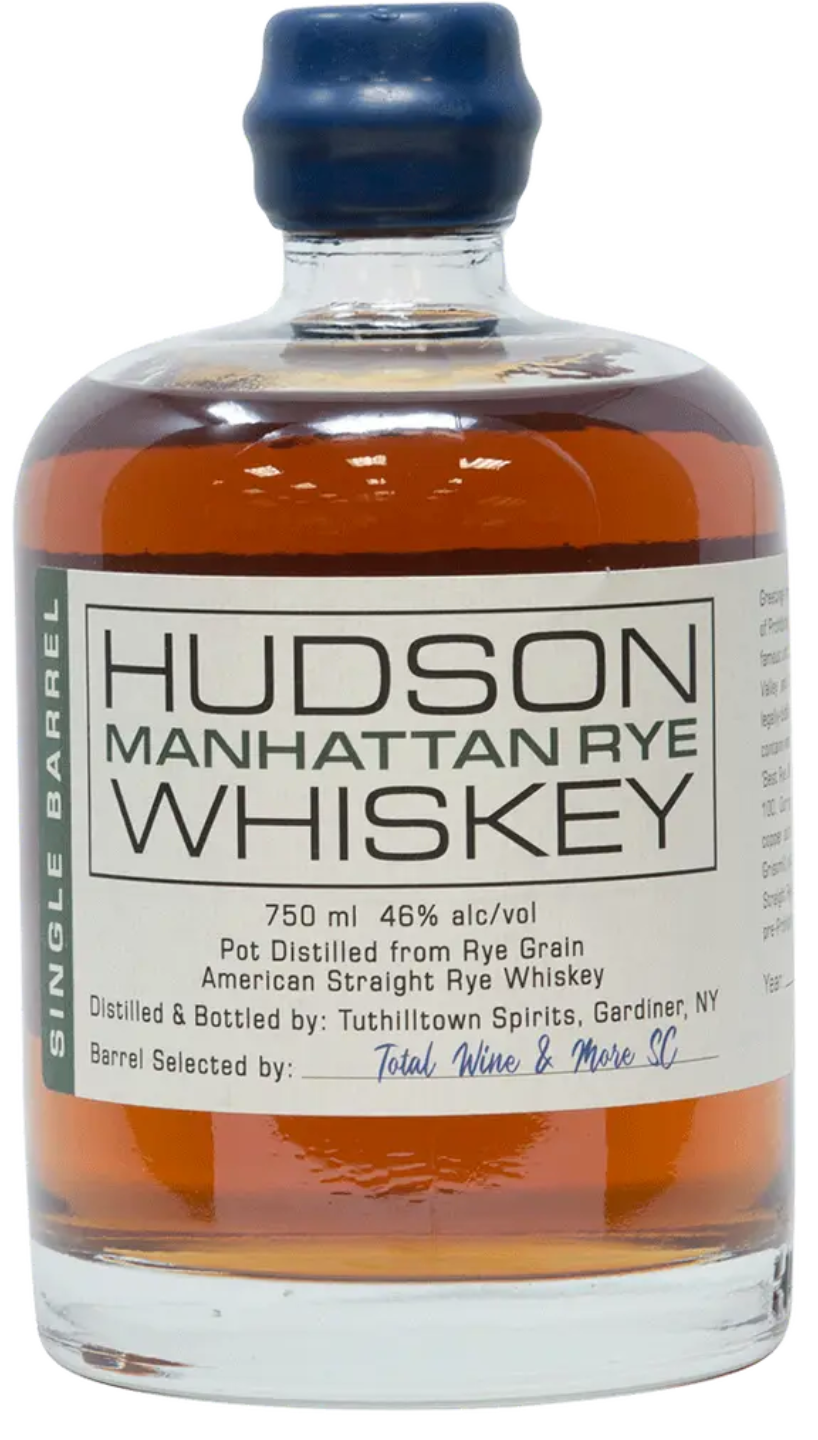 Hudson Single Barrel Manhattan Rye Whiskey