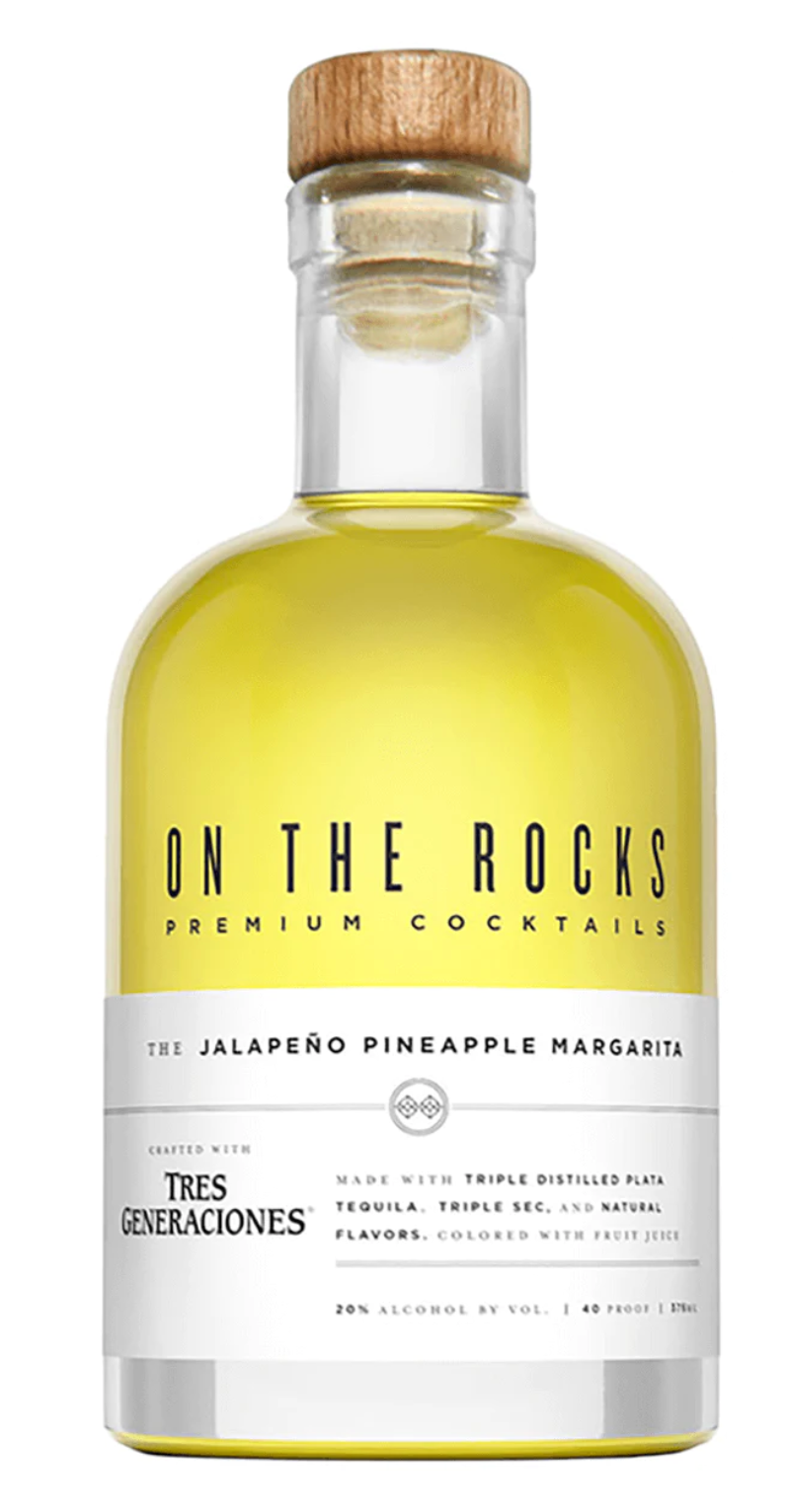 On The Rocks Jalapeno Pineapple Margarita Cocktail 375ml Bottle