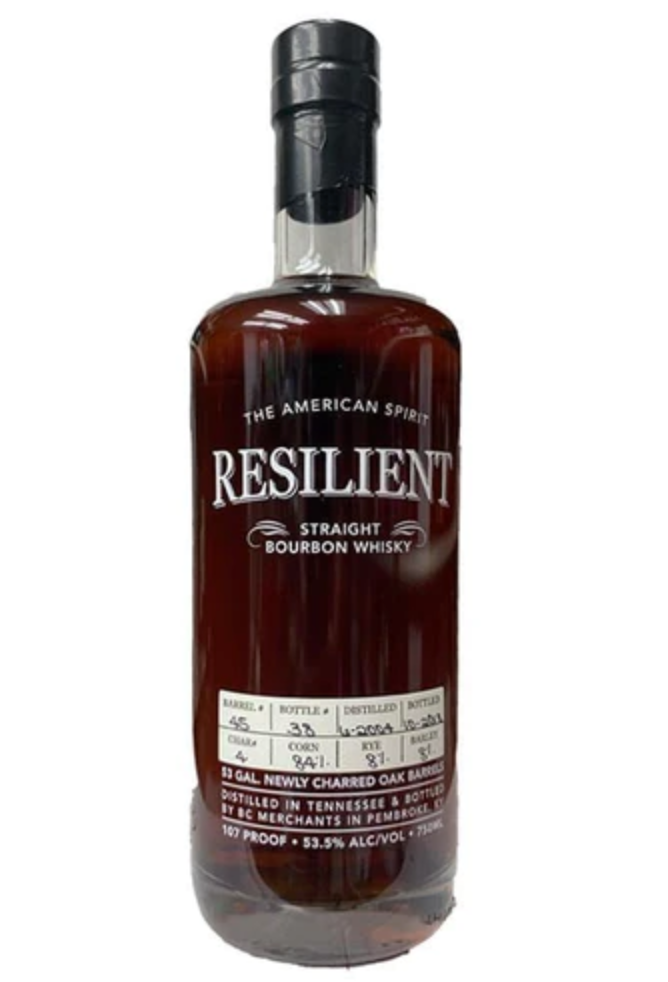 Resilient 14 Year Old Bourbon Whiskey 750 ml