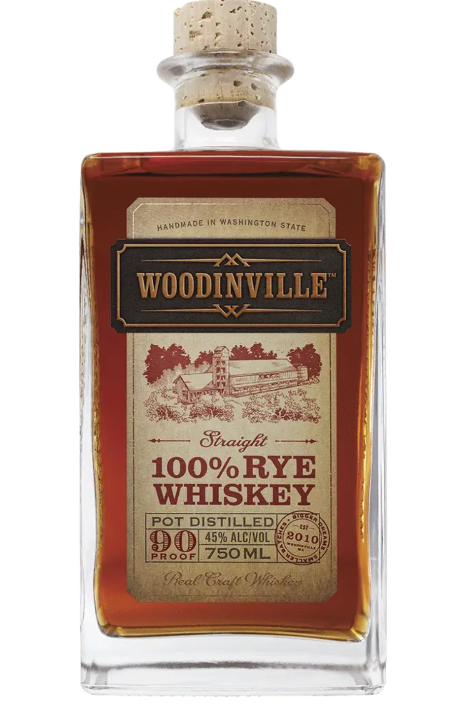 Woodinville Rye Whiskey 750 ml