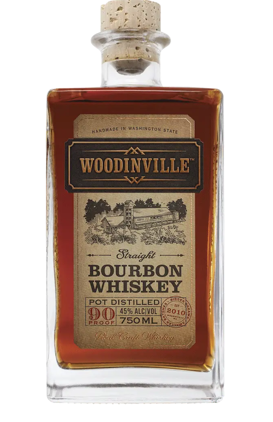 Woodinville Straight Bourbon Whiskey 750 ml