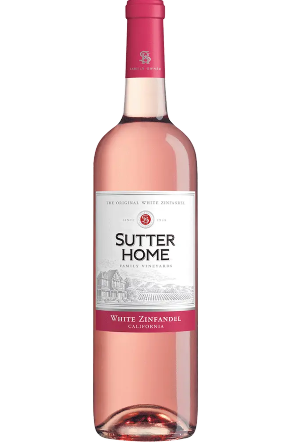 Sutter Home White Zinfandel 750ml Bottle