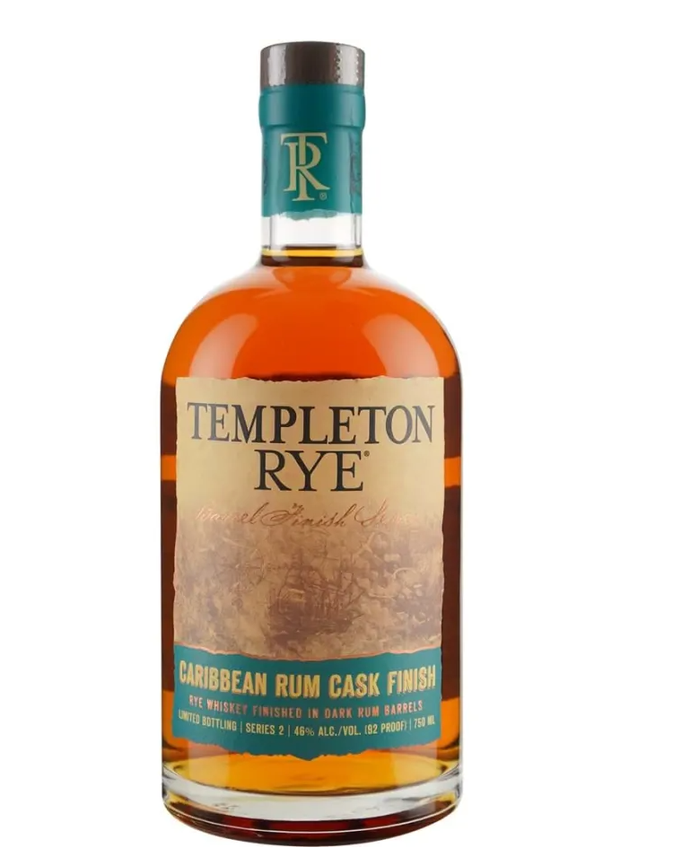 Templeton Rye Caribbean Rum Cask Finish 92 Proof