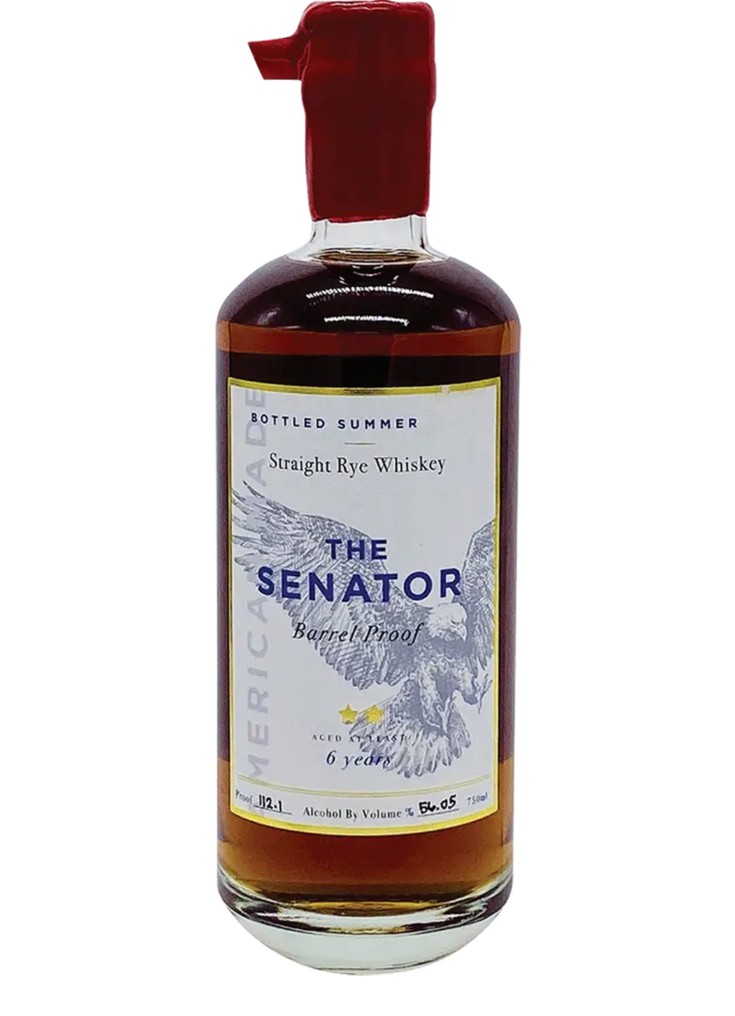 The Senator Barrel Proof Rye 6 Year